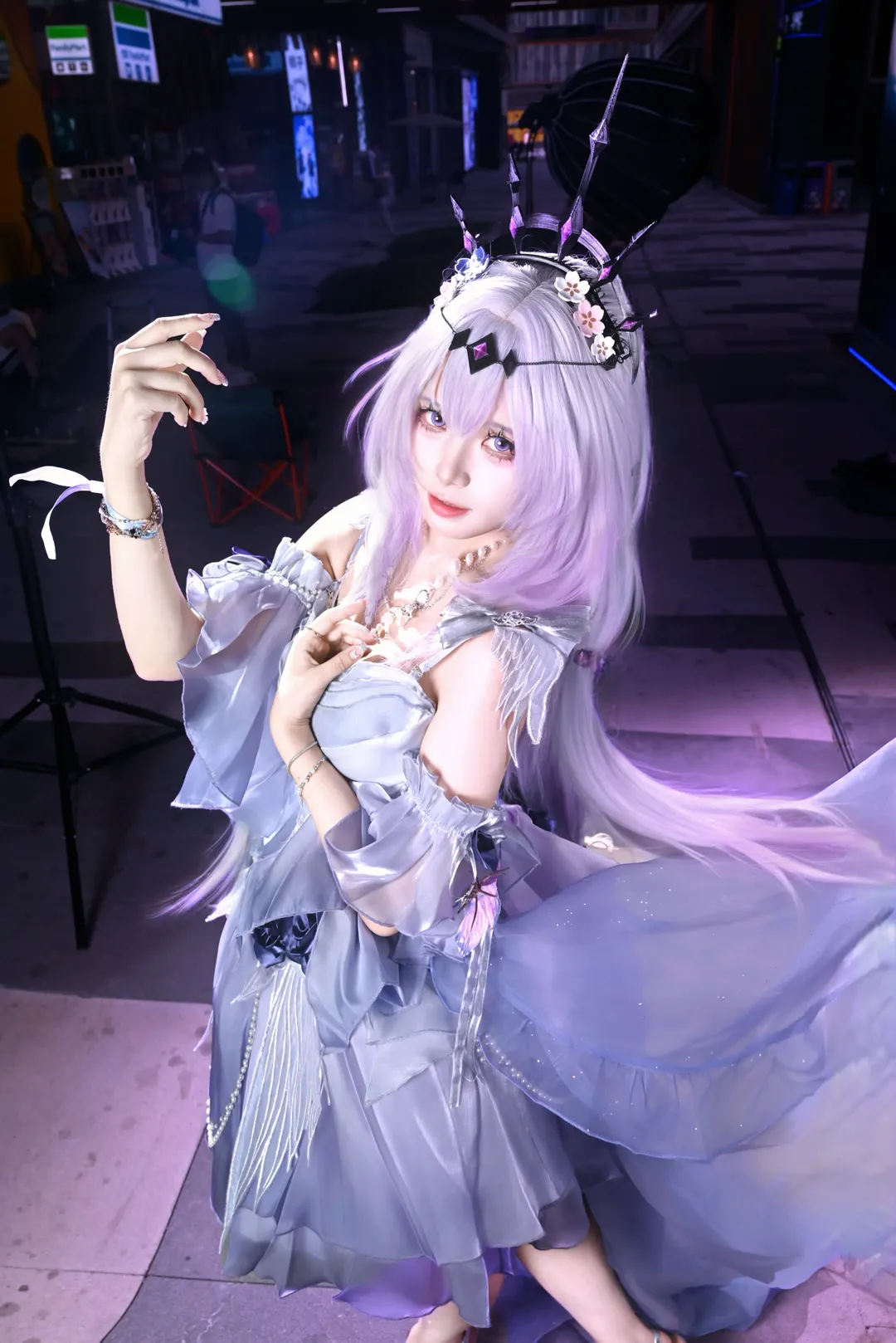 角色扮演, cosplay, 崩坏星穹铁道, 遐蝶cos, 自搭cos服 - 第4张