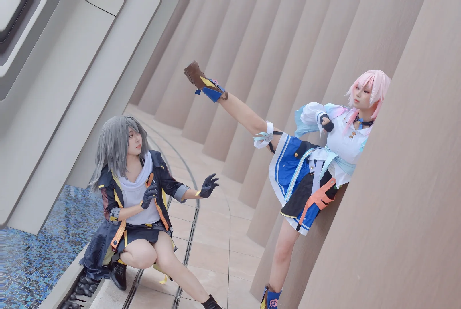崩坏星穹铁道, 漫展返图, 三月七cos, cosplay摄影, 开拓者 - 第1张