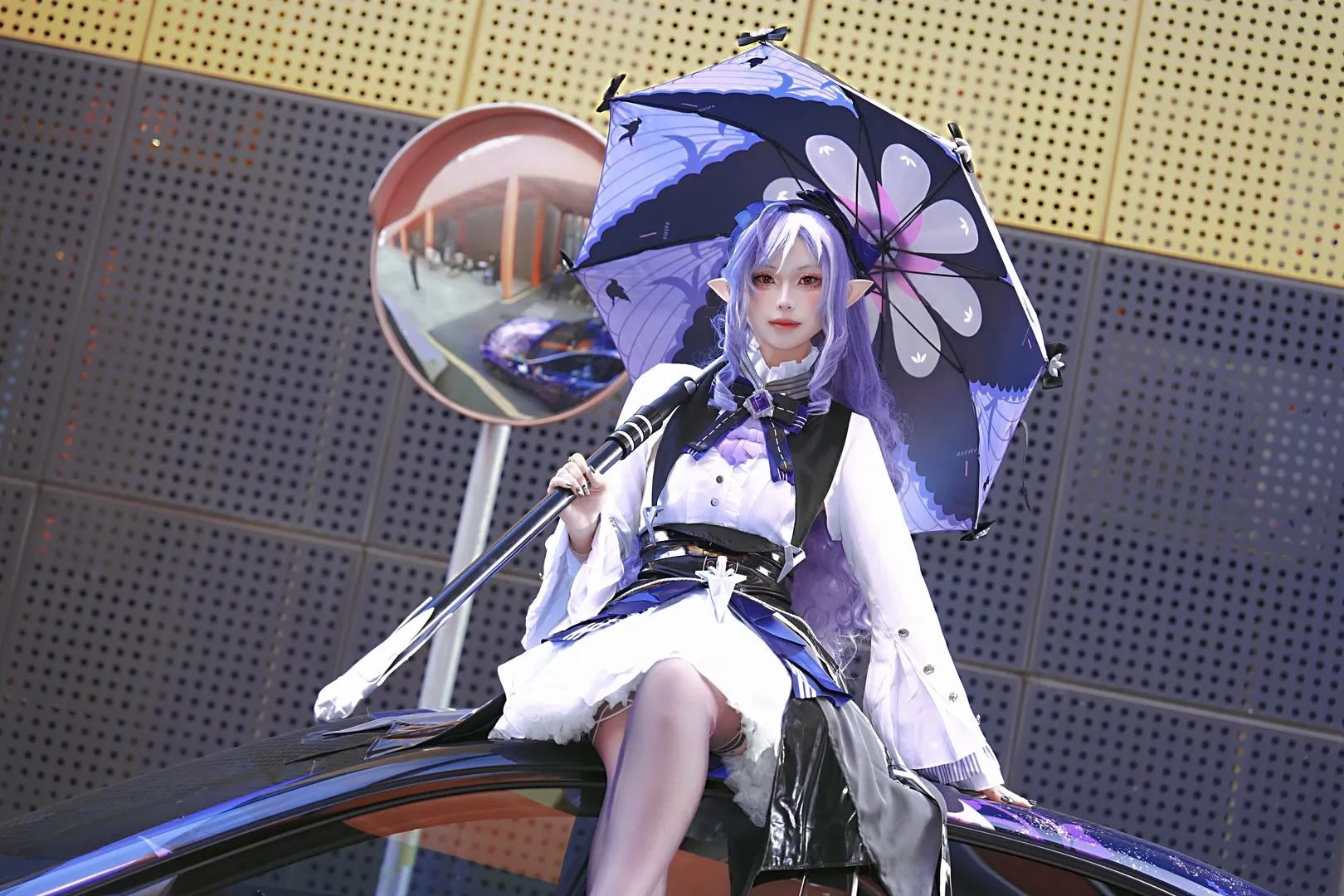 绝区零, 漫展返图, 薇薇安cos, 痛车, cosplay摄影