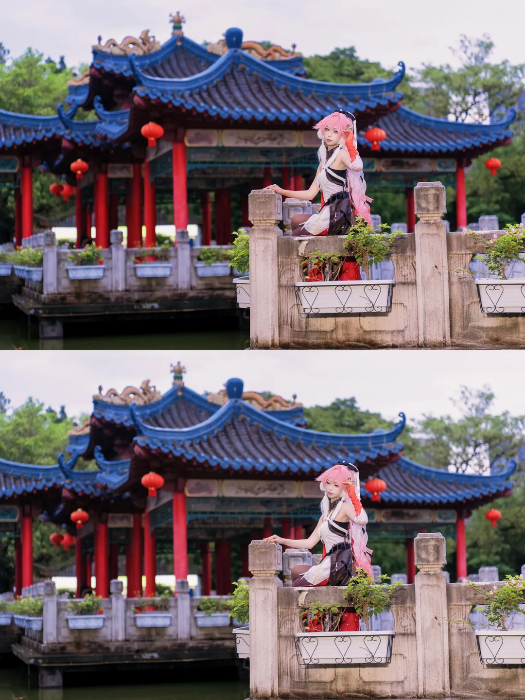 鸣潮, cos正片, 中式古风, 长离cos, 丝袜cos - 第2张