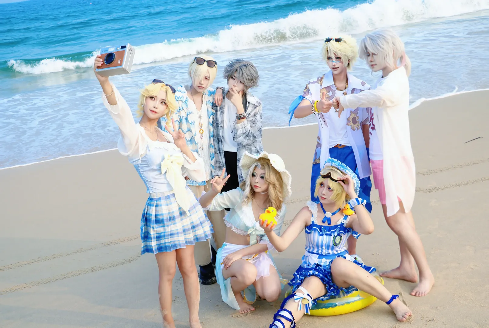 二次元, 海边cosplay, cos, 第五人格cos, 夏日团建 - 第2张