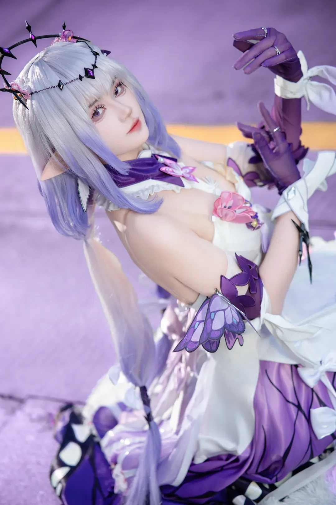 崩壊：スターレイル, イベント写真, キャストリス コスプレ, 白ニーソコーデ, 深圳環状宇宙 - 2枚目