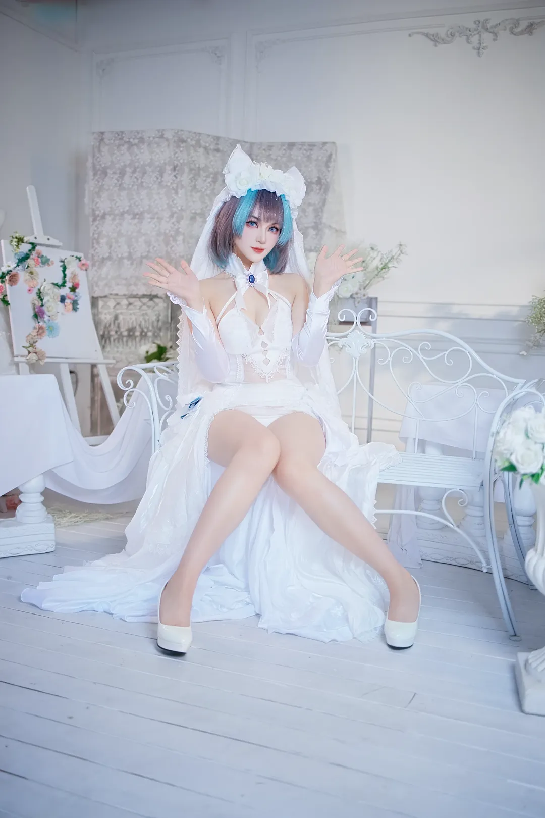 柴郡cos, 碧藍航線, 花嫁cos, cosplay攝影, 柴郡貓