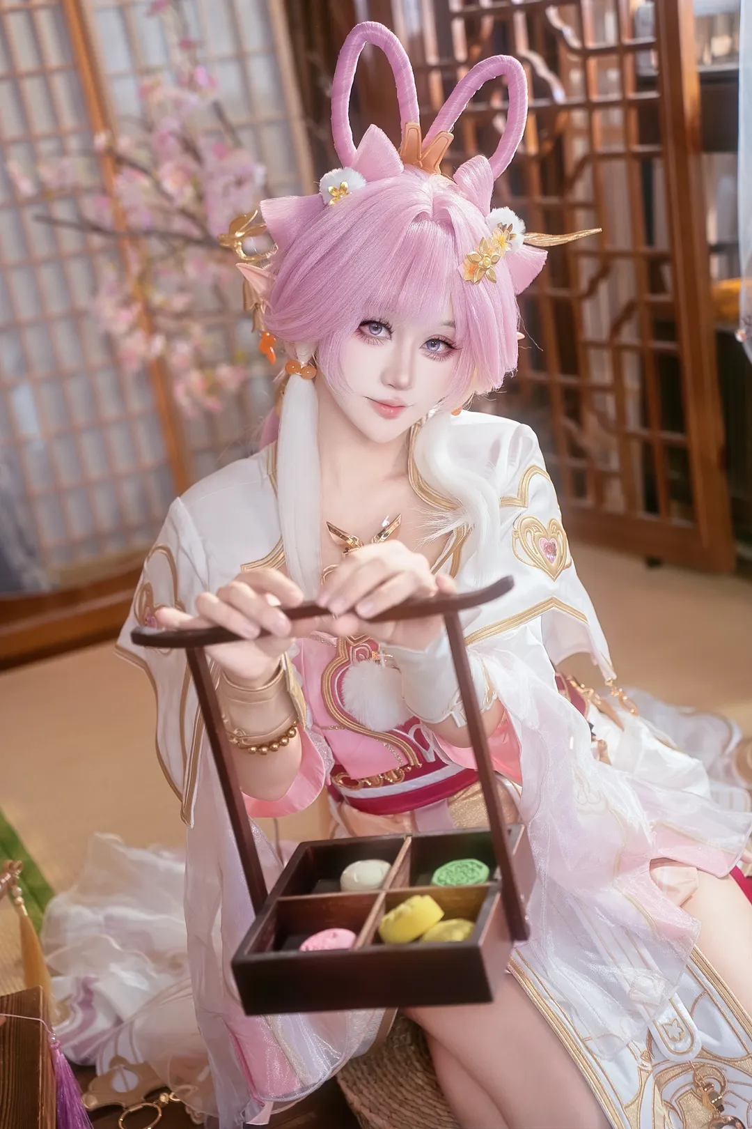 爱莉希雅cos, 崩坏3, 二次元摄影, 国风Cosplay, 霁月婵娟cos - 第3张