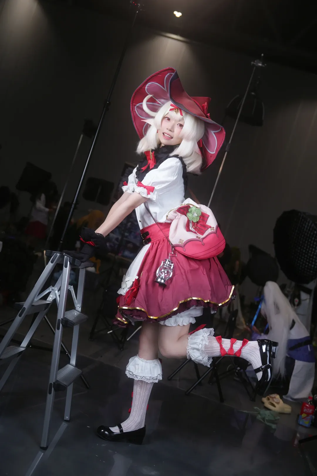 原神, 可莉cos, cosplay日常, 二次元穿搭, 丝袜穿搭 - 第4张
