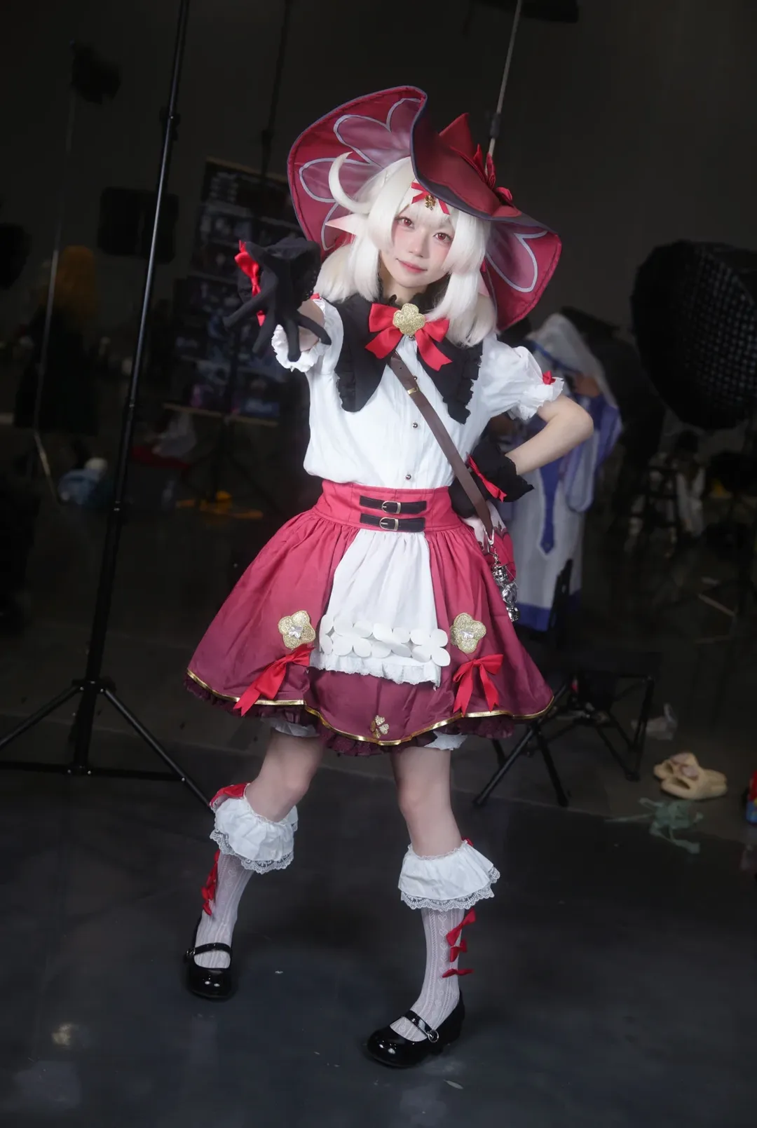 原神, 可莉cos, cosplay日常, 二次元穿搭, 丝袜穿搭 - 第5张