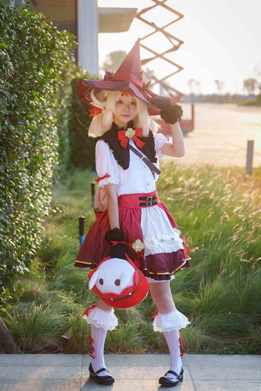 原神, 可莉cos, cosplay日常, 二次元穿搭, 丝袜穿搭 - 第8张