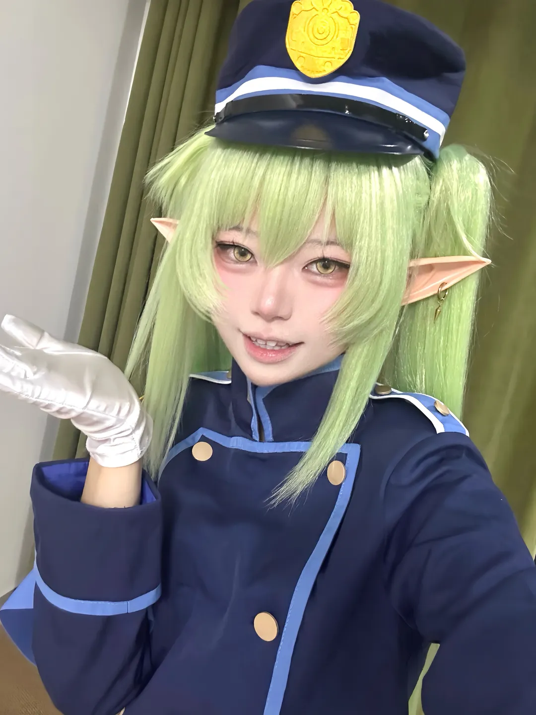 蔚蓝档案, 制服cosplay, cosplay日常, 橘望cos, 白丝cosplay - 第2张