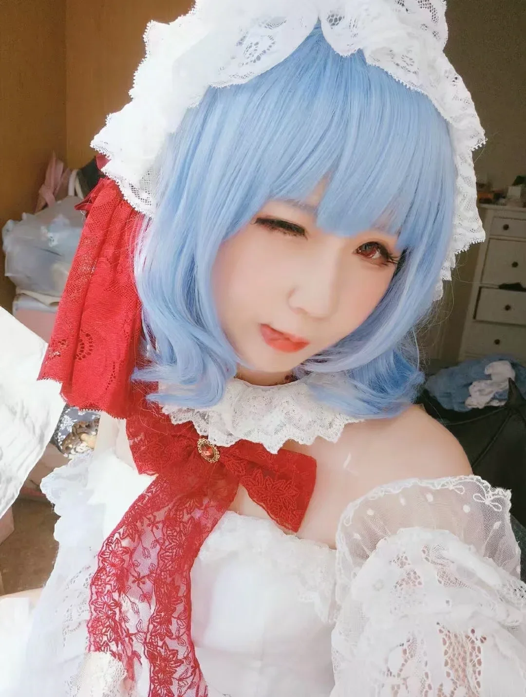 cosplay, 东方project, 洛丽塔, 蕾米莉亚cos, 吸血鬼 - 第3张