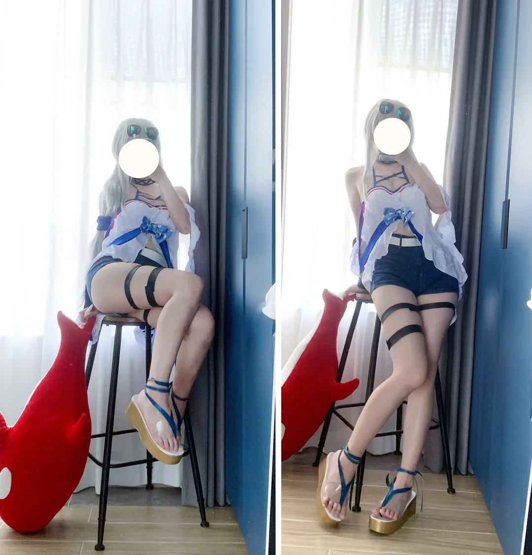cosplay, 明日方舟, 丝袜穿搭, 腿环穿搭, 蒂蒂cos - 第2张