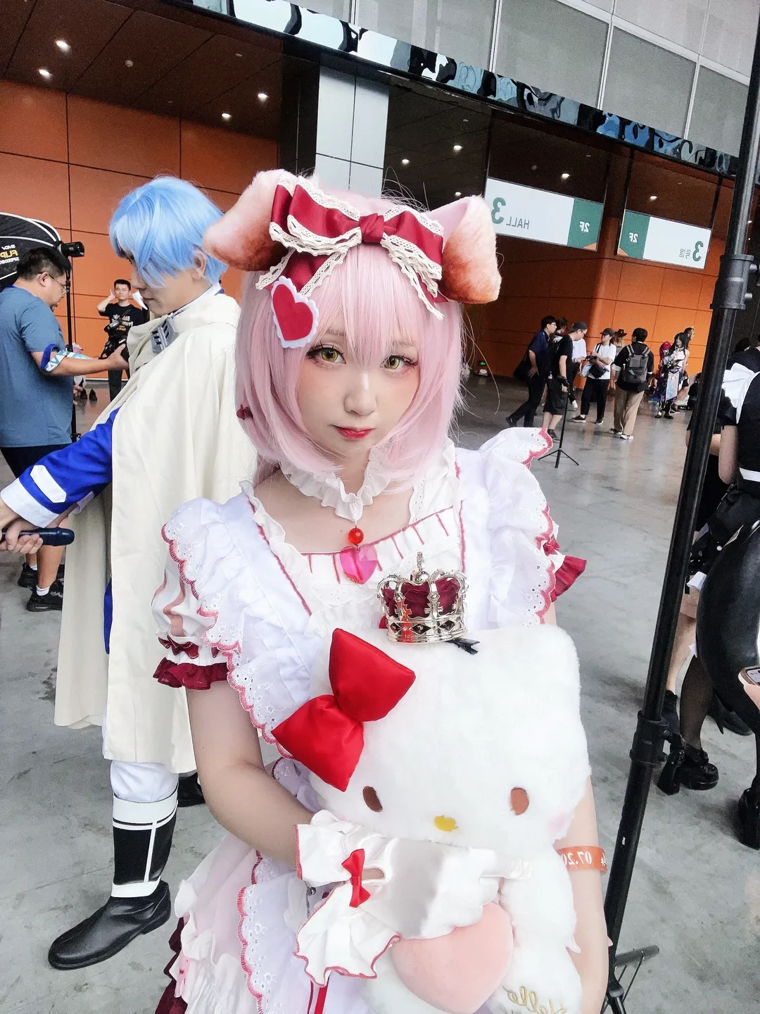 二次元, 明日方舟, 白丝, 澄闪cos, 三丽鸥联动 - 第4张