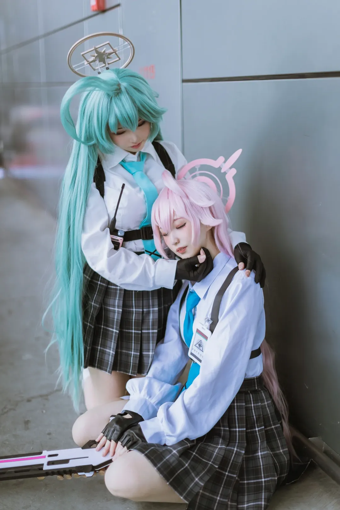 蔚蓝档案, 双人cos, 萤火虫漫展, cosplay摄影, 星野cos - 第3张
