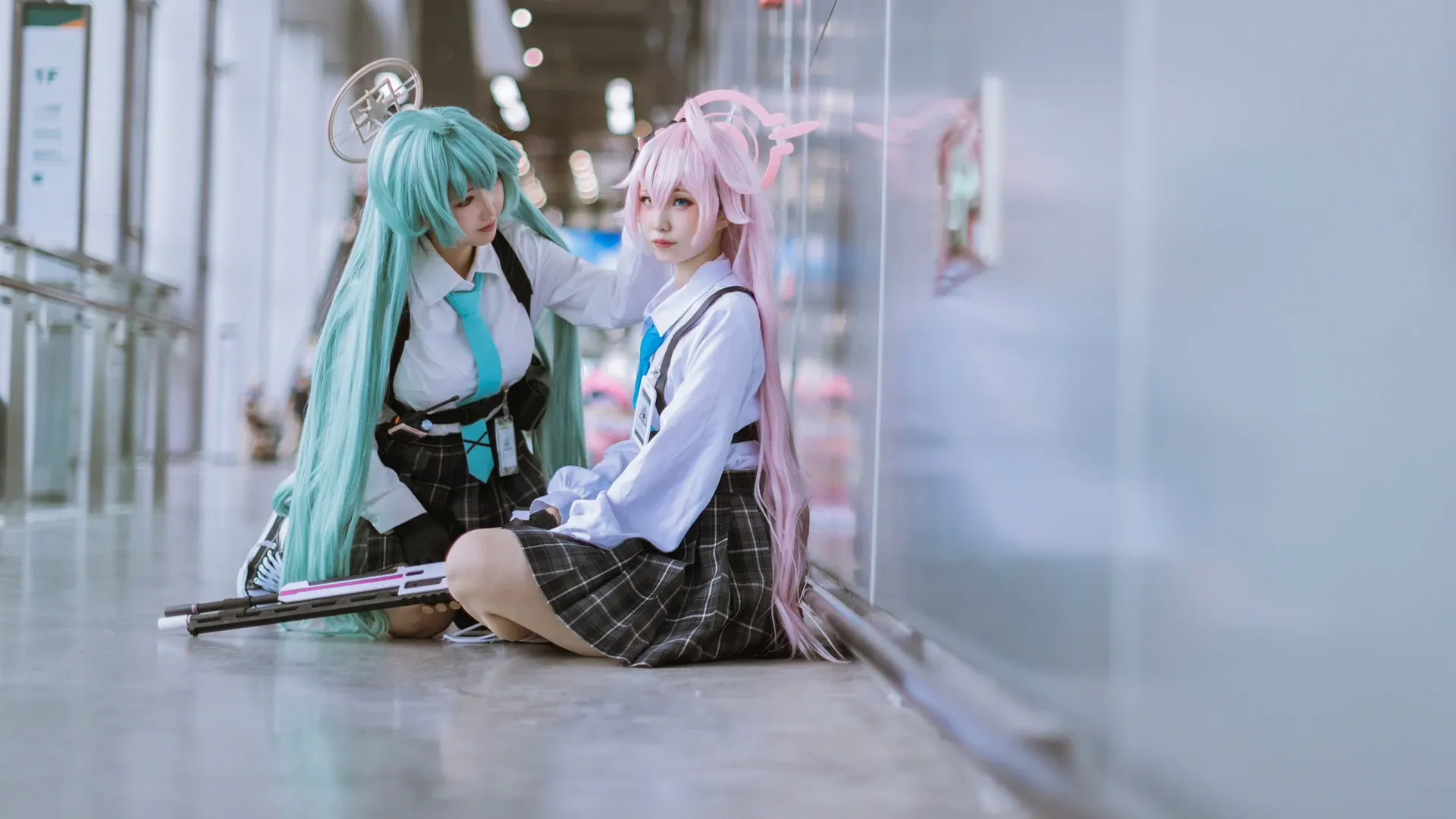 蔚蓝档案, 双人cos, 萤火虫漫展, cosplay摄影, 星野cos - 第4张