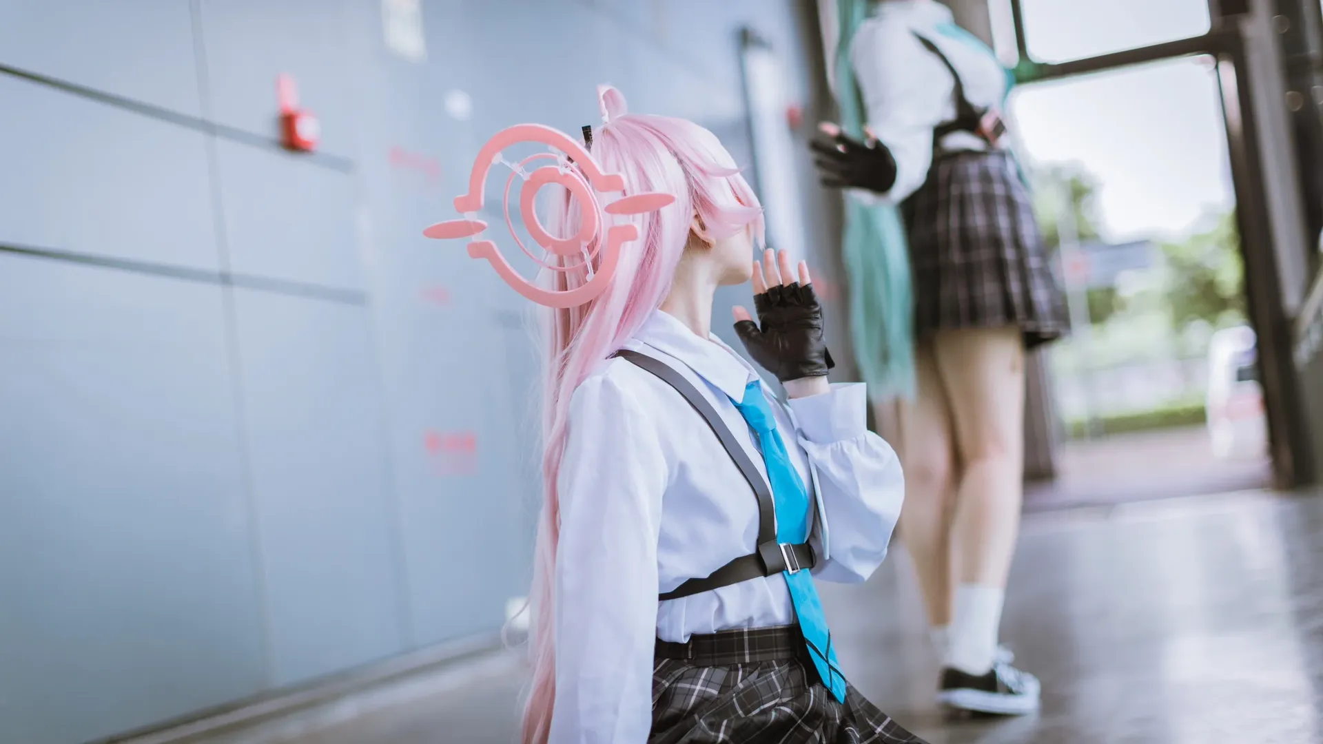 蔚蓝档案, 双人cos, 萤火虫漫展, cosplay摄影, 星野cos - 第5张