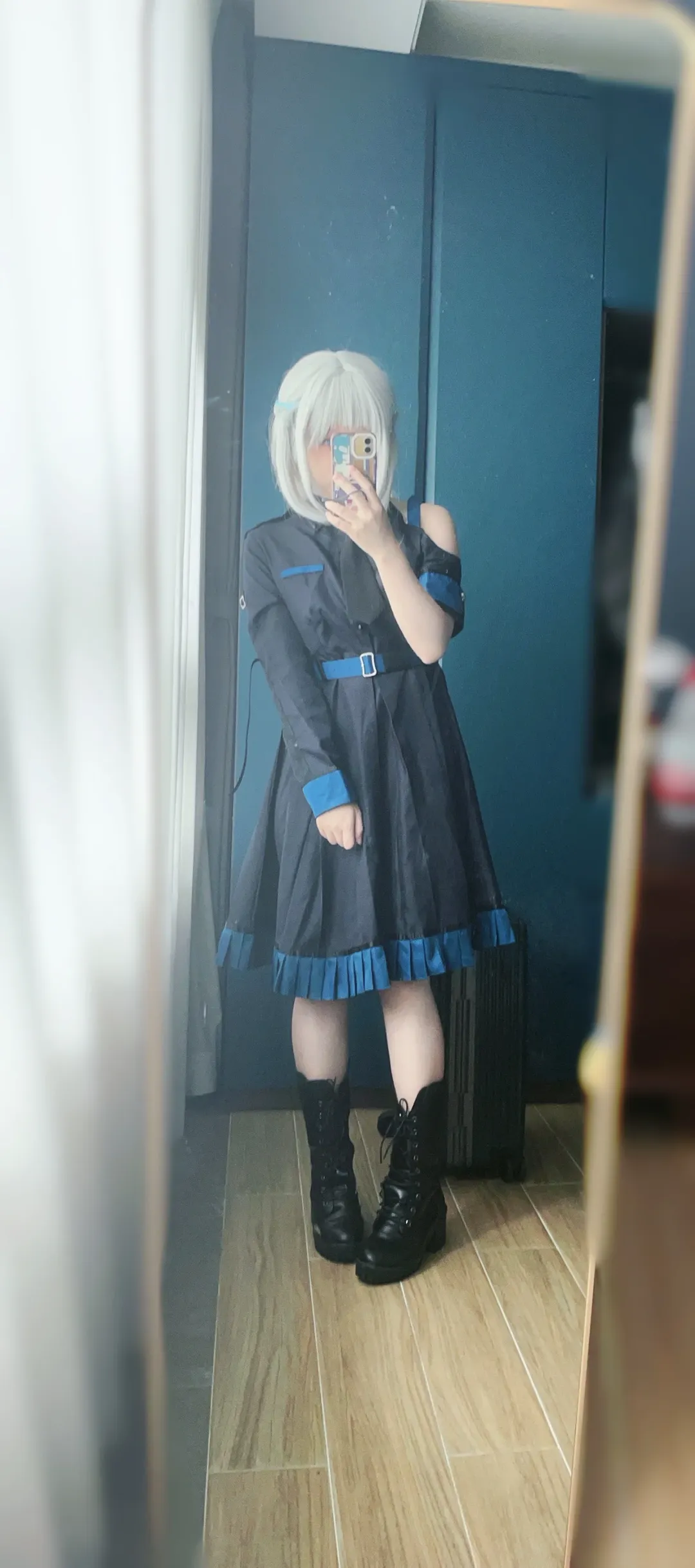 二次元コスプレ, 学園アイドルマスター, 葛城リーリヤ コスプレ, 銀髪青眼, 学マス コスプレ - 3枚目