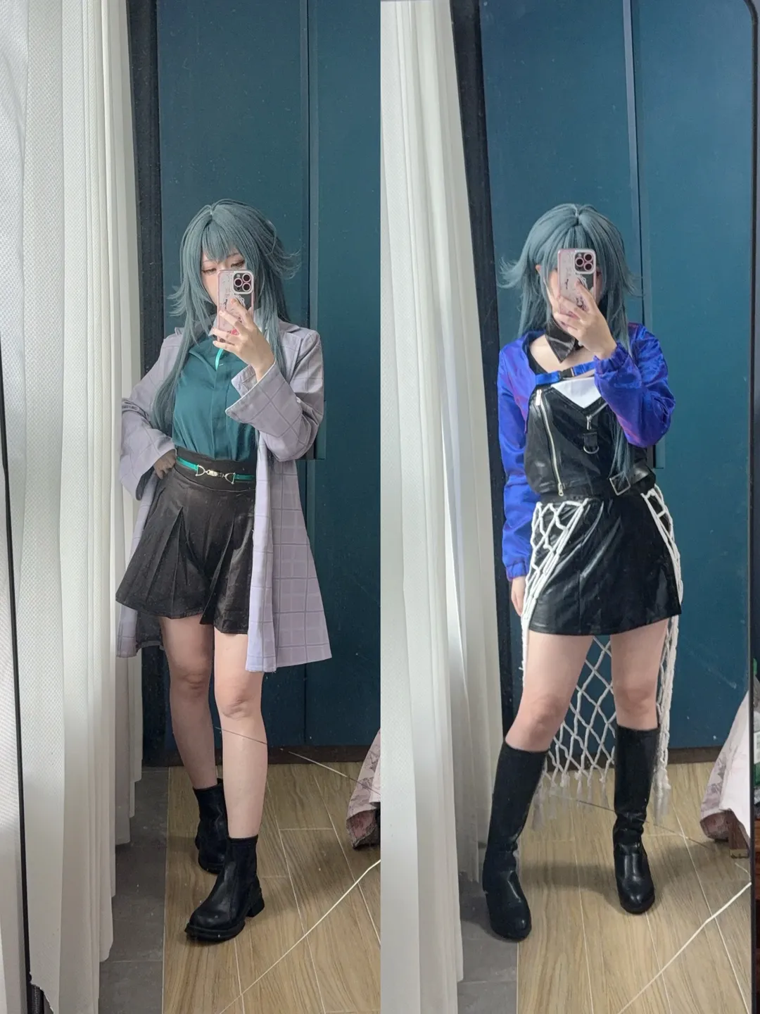 月村手毬cos, 学园偶像大师, 对镜自拍, cosplay日常, 服装穿搭 - 第1张
