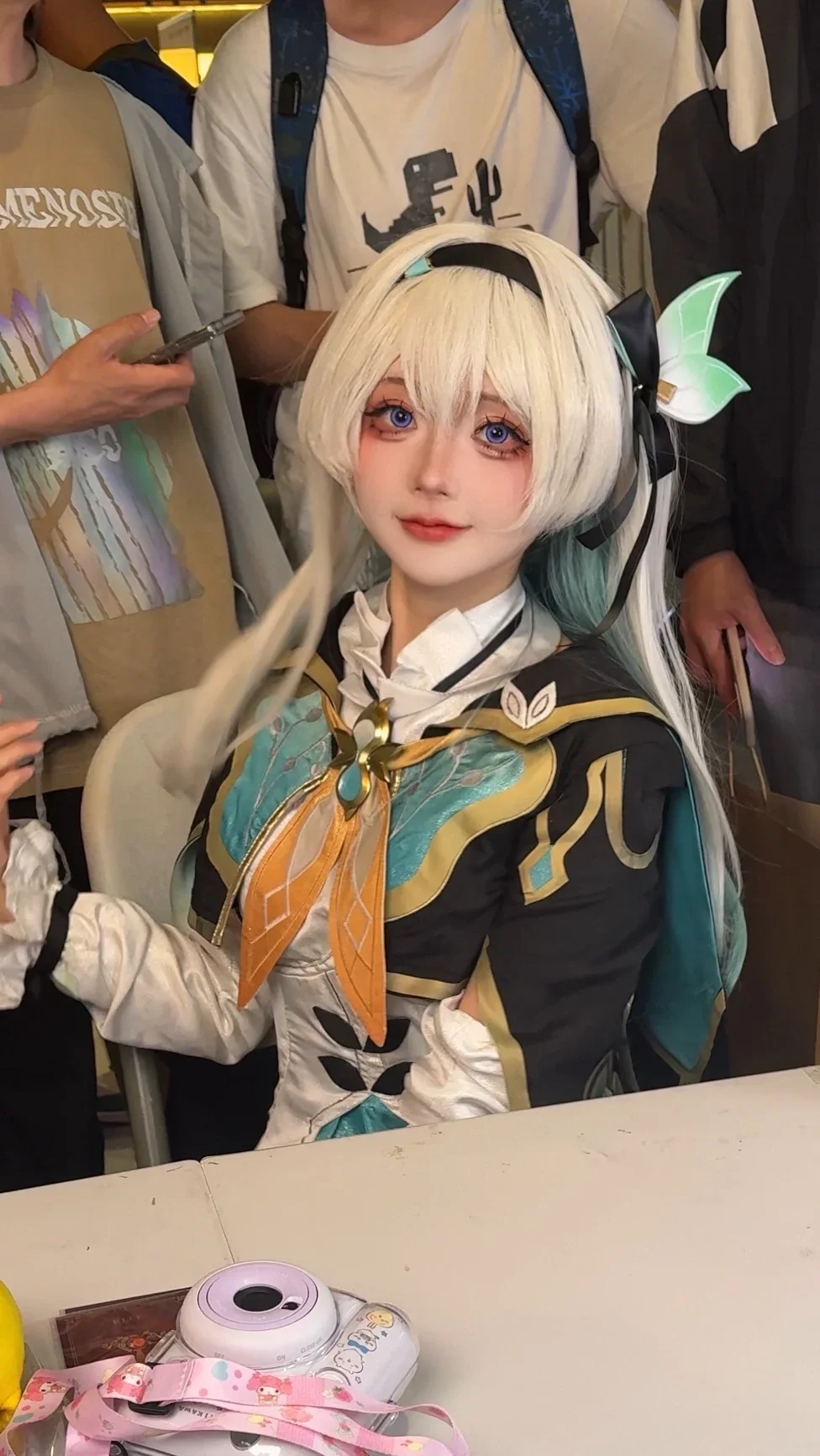 二次元, cosplay, 崩坏星穹铁道, 漫展, 流萤cos - 第1张