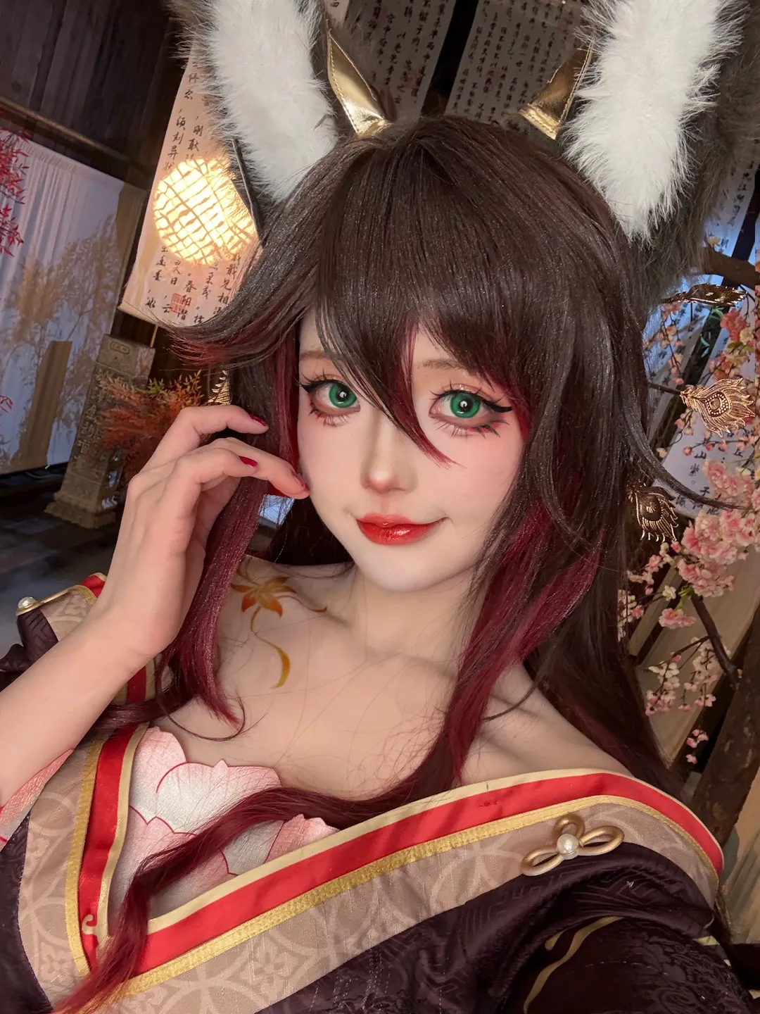 Fugue Cosplay, Honkai: Star Rail, Traditional style cosplay, Tingyun cosplay, Kemonomimi cosplay