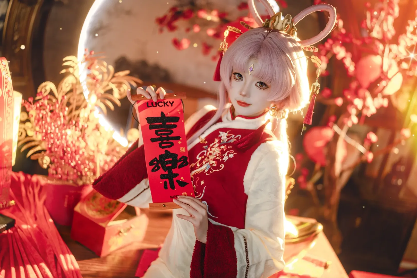 崩坏星穹铁道, 符玄cos, cosplay摄影, 新春国风, 私设造型 - 第5张