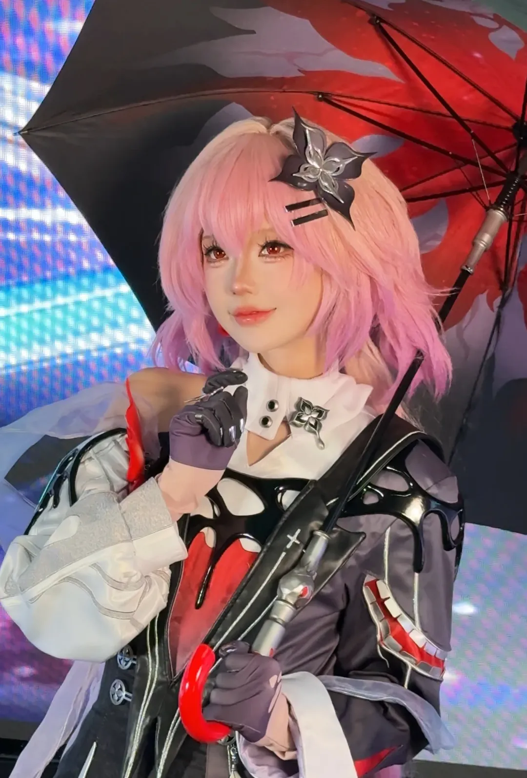 崩坏星穹铁道, 漫展返图, 三月七cos, 二次元cosplay, 长夜月cos