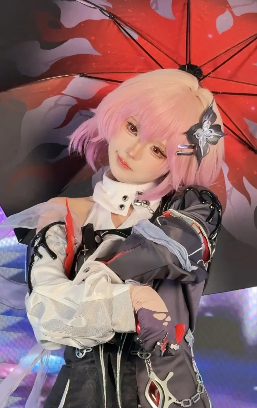Honkai: Star Rail, Convention photos, March 7th cosplay, Anime cosplay, Evernight cosplay - Image 2