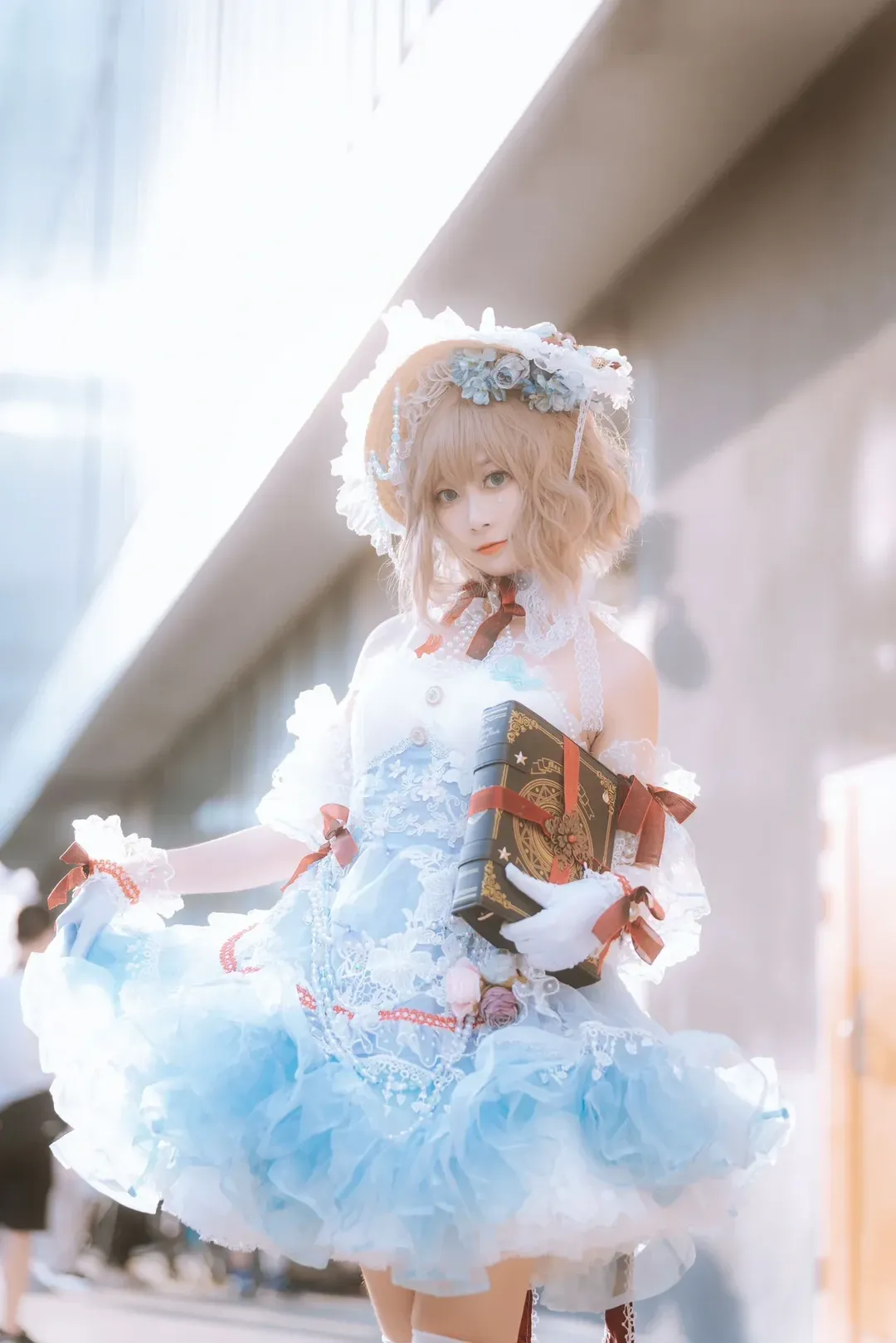 cosplay, 东方project, 洛丽塔, 漫展返图, 过膝袜