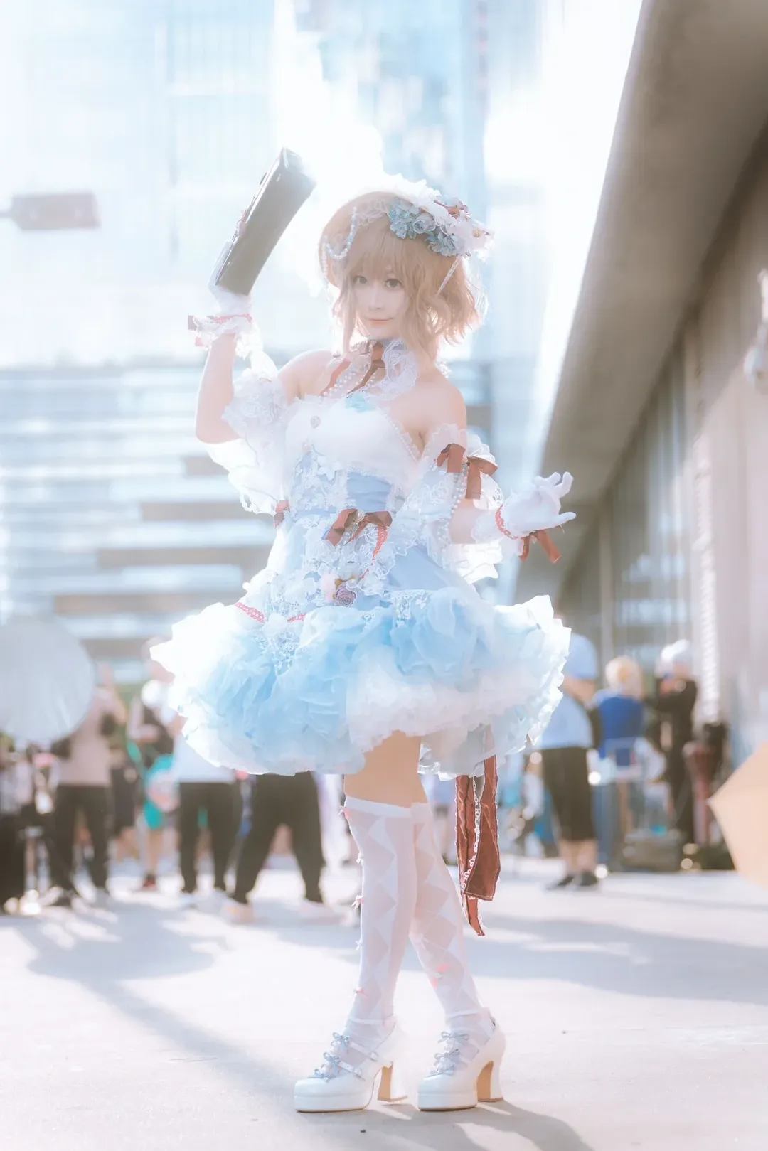 cosplay, 东方project, 洛丽塔, 漫展返图, 过膝袜 - 第12张