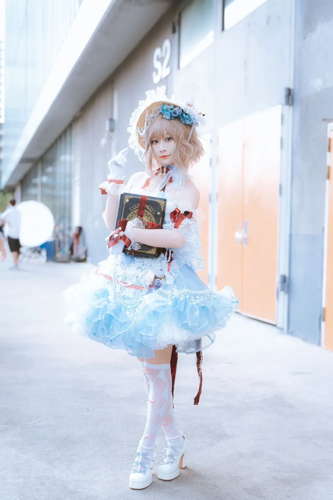 cosplay, 东方project, 洛丽塔, 漫展返图, 过膝袜 - 第13张