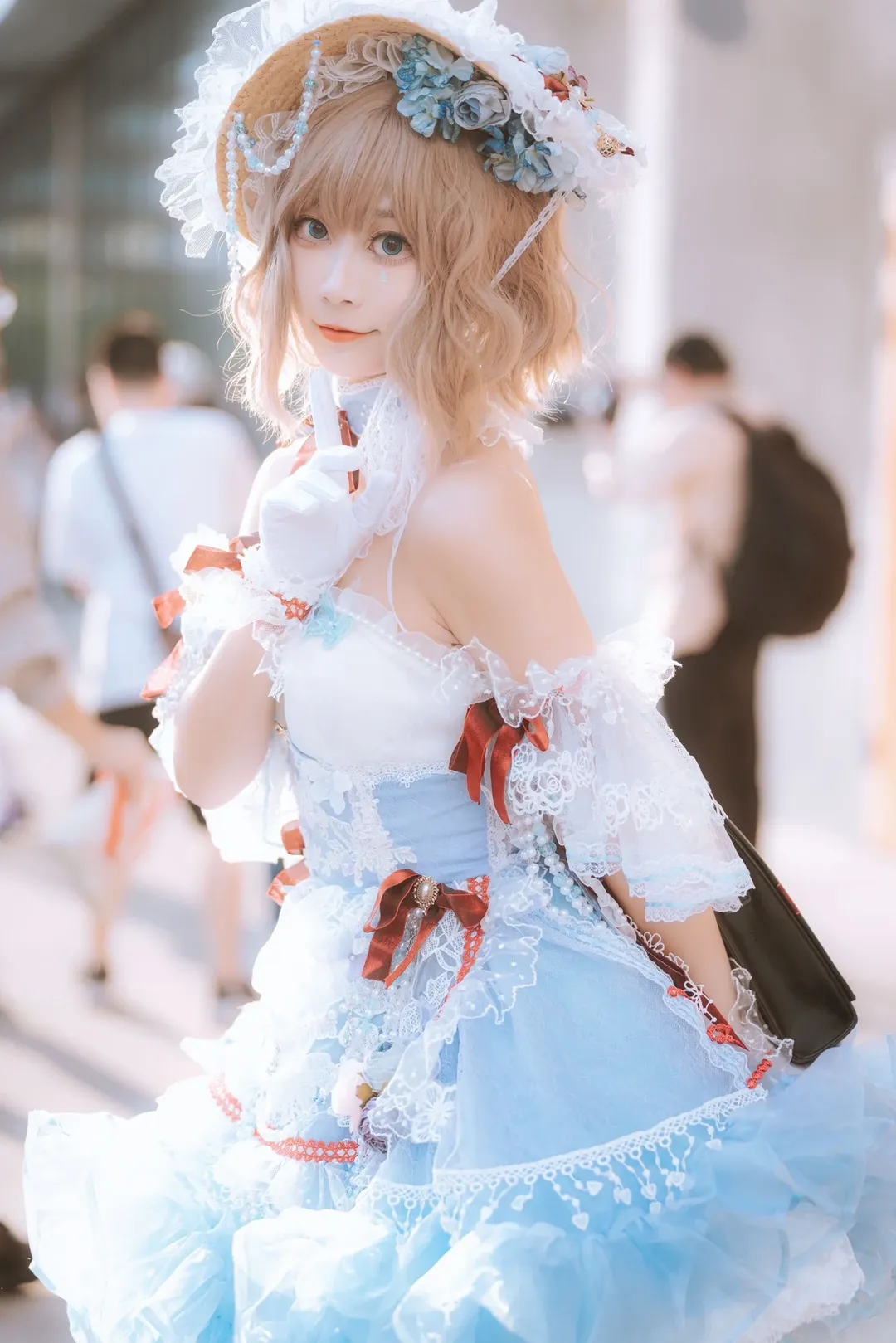 cosplay, 东方project, 洛丽塔, 漫展返图, 过膝袜 - 第6张