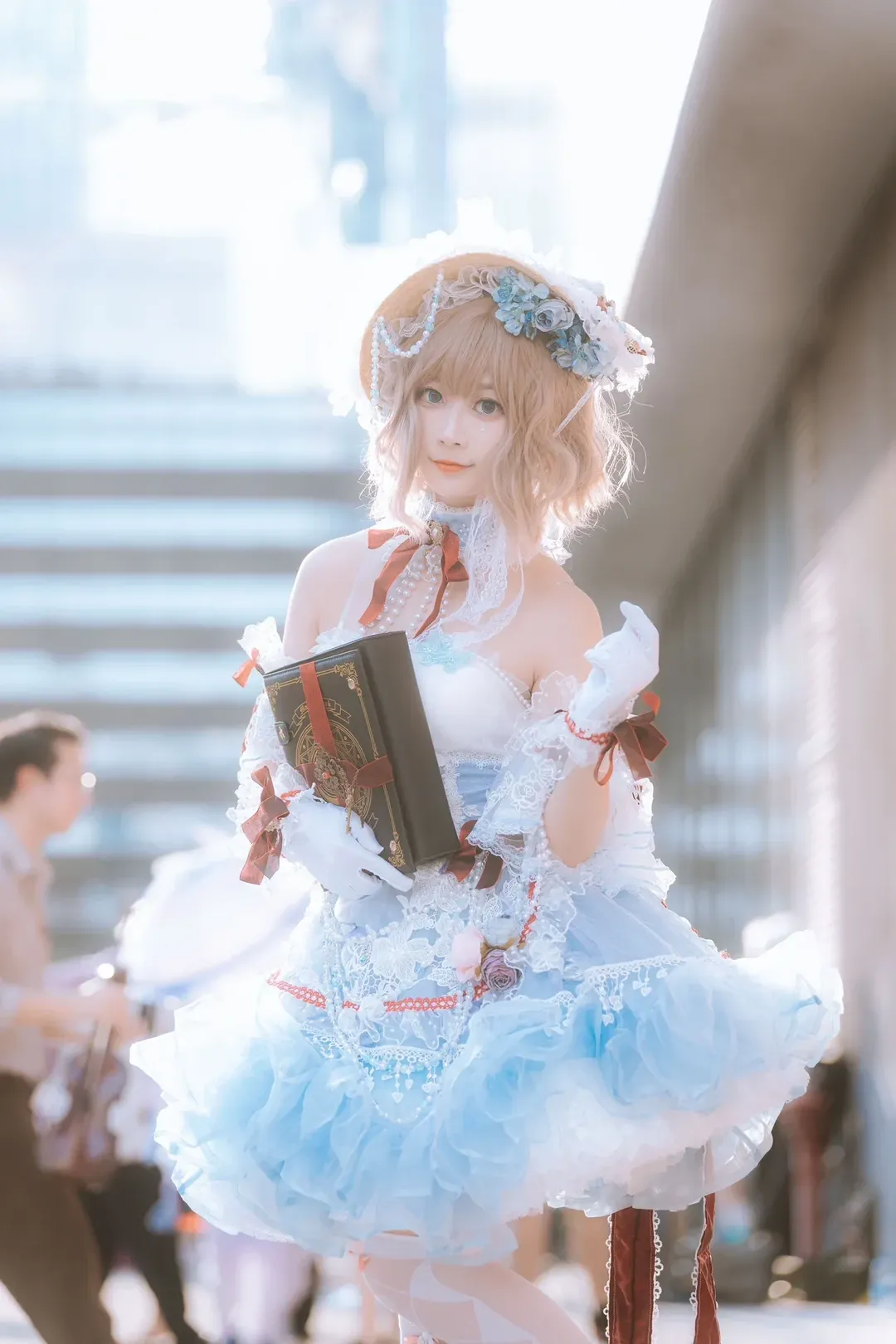 cosplay, 东方project, 洛丽塔, 漫展返图, 过膝袜 - 第7张