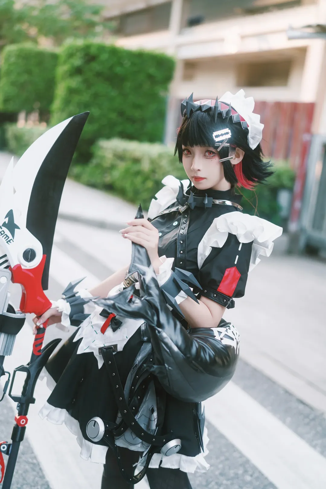 ゼンレスゾーンゼロ, コスプレ, イベント写真, サメちゃんコスプレ, ストッキング コスプレ - 2枚目