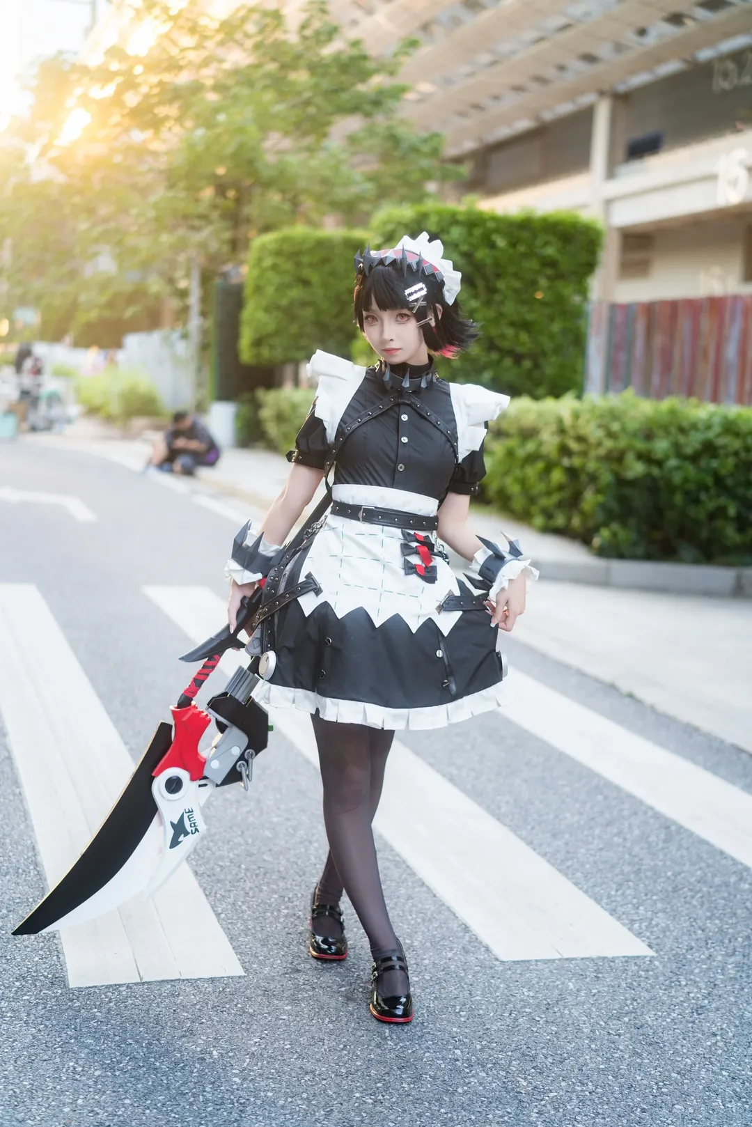 ゼンレスゾーンゼロ, コスプレ, イベント写真, サメちゃんコスプレ, ストッキング コスプレ - 9枚目