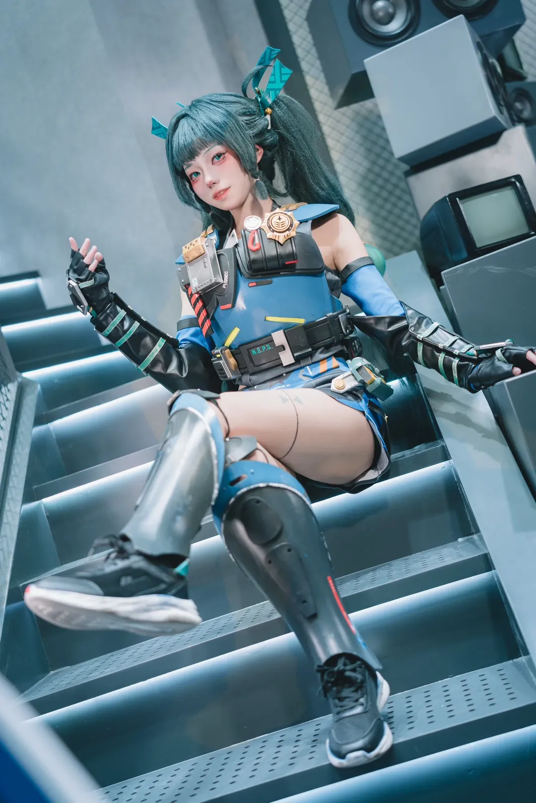 ゼンレスゾーンゼロ, ホタルACGエキスポ, コスプレシェア, 青衣コスプレ, アンダーカバー・ブルース - 3枚目