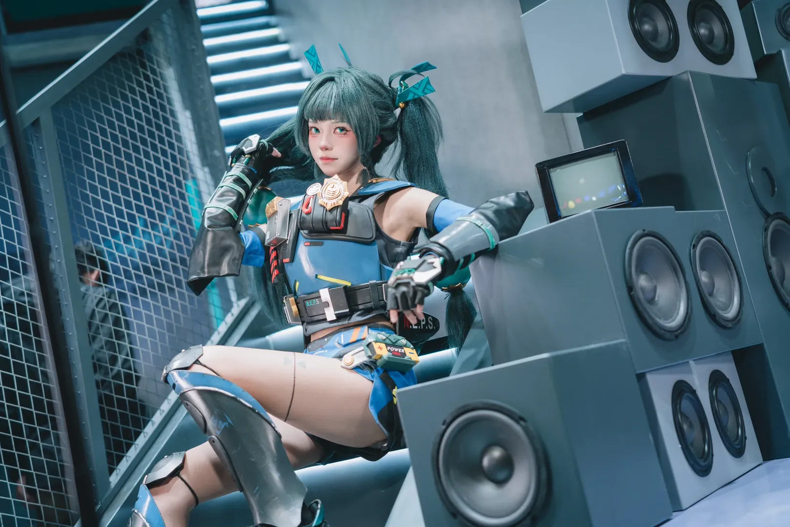 ゼンレスゾーンゼロ, ホタルACGエキスポ, コスプレシェア, 青衣コスプレ, アンダーカバー・ブルース - 5枚目