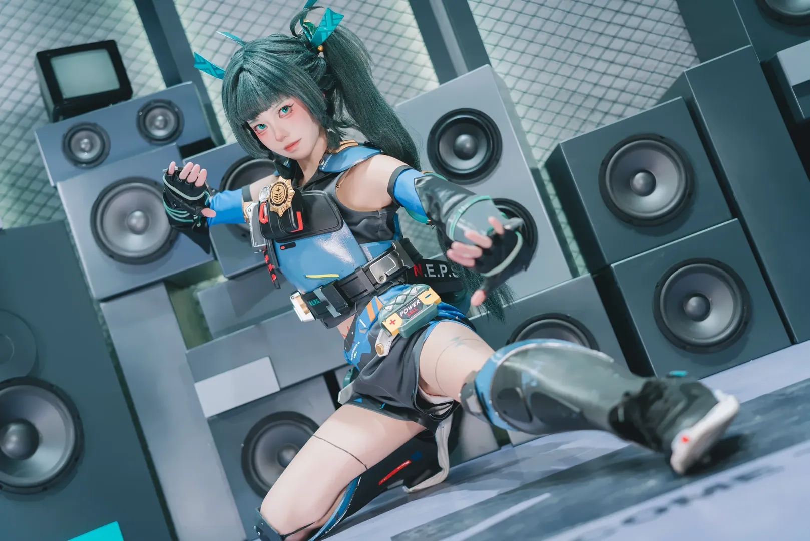 ゼンレスゾーンゼロ, ホタルACGエキスポ, コスプレシェア, 青衣コスプレ, アンダーカバー・ブルース - 9枚目