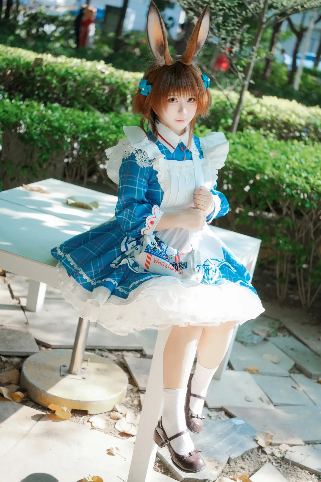 cosplay, 明日方舟, 阿米娅cos, CICF漫展, 大白兔奶糖联动 - 第1张