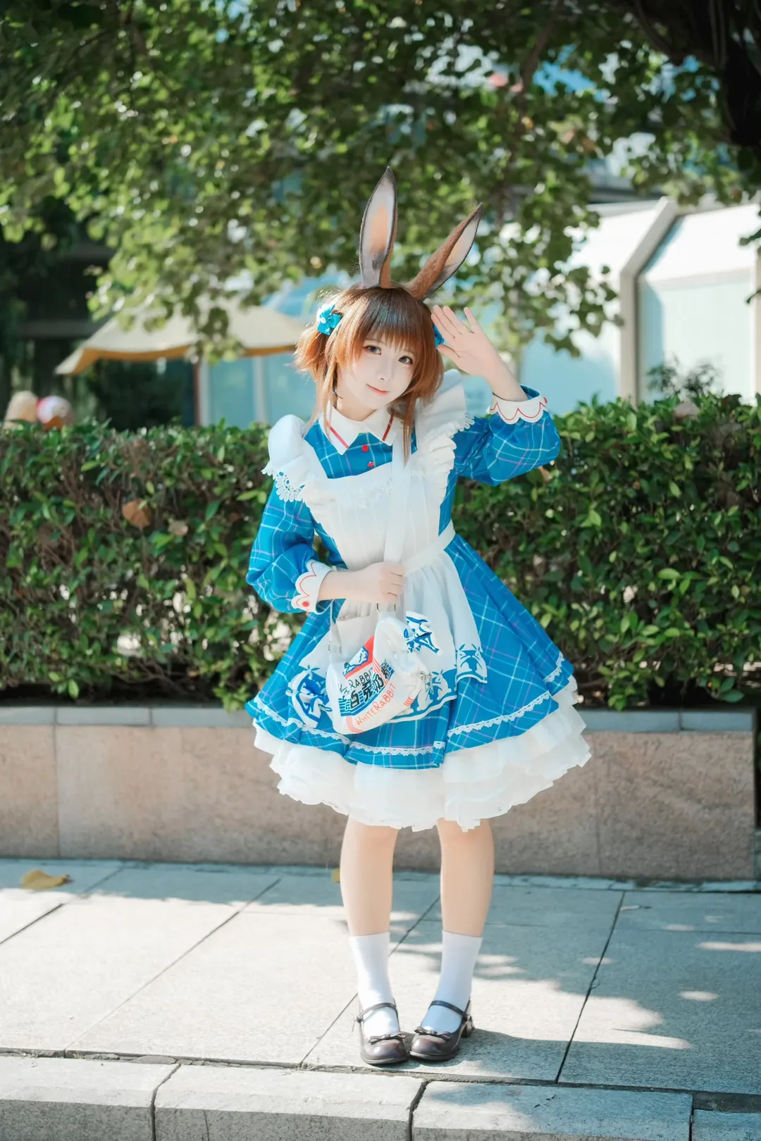 cosplay, 明日方舟, 阿米娅cos, CICF漫展, 大白兔奶糖联动 - 第5张