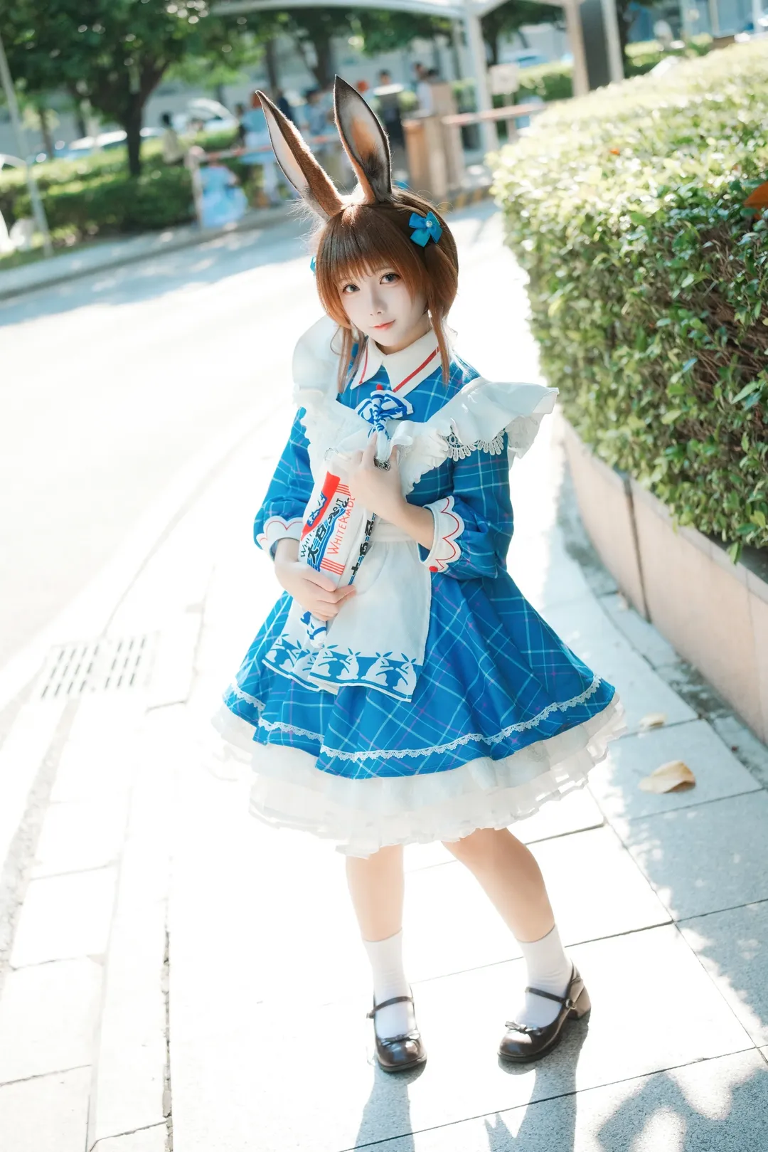 cosplay, 明日方舟, 阿米娅cos, CICF漫展, 大白兔奶糖联动 - 第6张