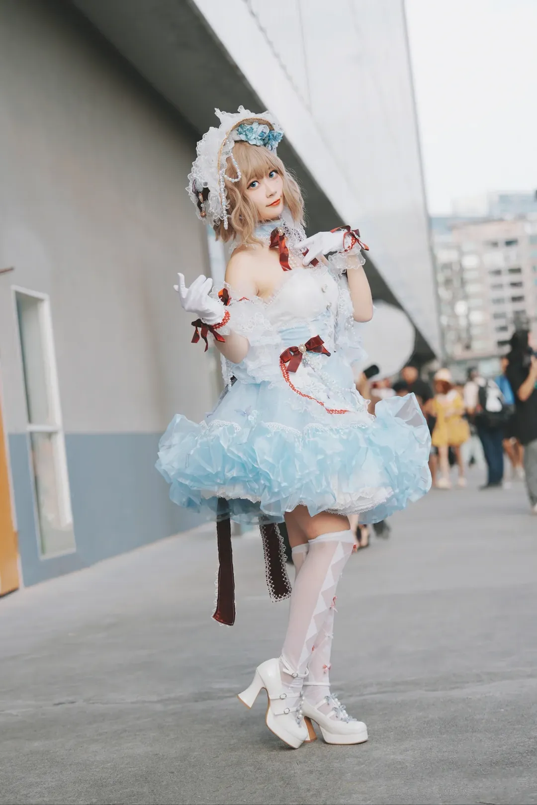 アリス コスプレ, イベント写真, 中国国際漫画祭, 東方Project, 白ストッキング - 2枚目