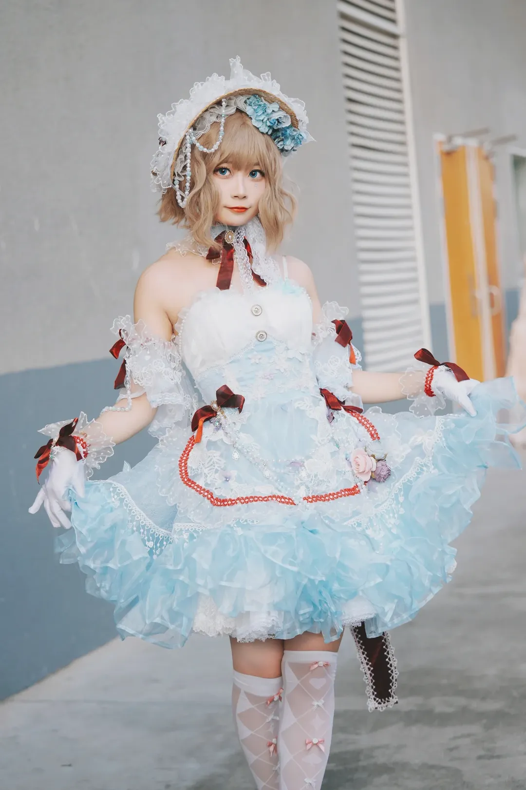 アリス コスプレ, イベント写真, 中国国際漫画祭, 東方Project, 白ストッキング - 4枚目