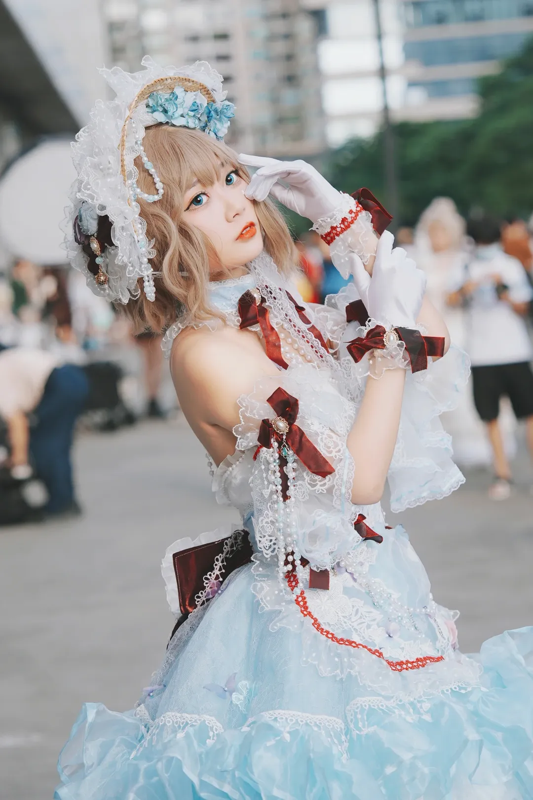 アリス コスプレ, イベント写真, 中国国際漫画祭, 東方Project, 白ストッキング - 5枚目