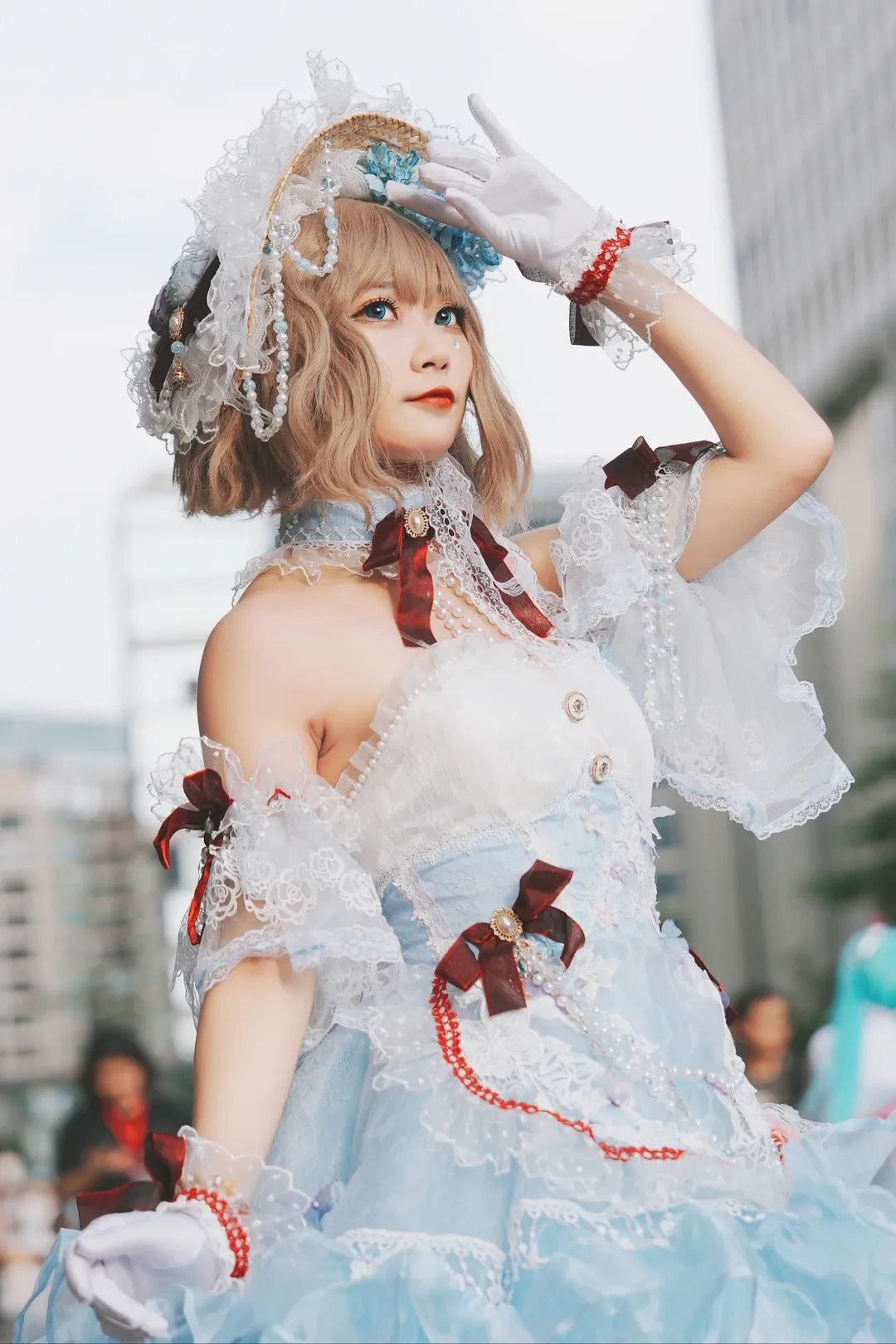 アリス コスプレ, イベント写真, 中国国際漫画祭, 東方Project, 白ストッキング - 6枚目