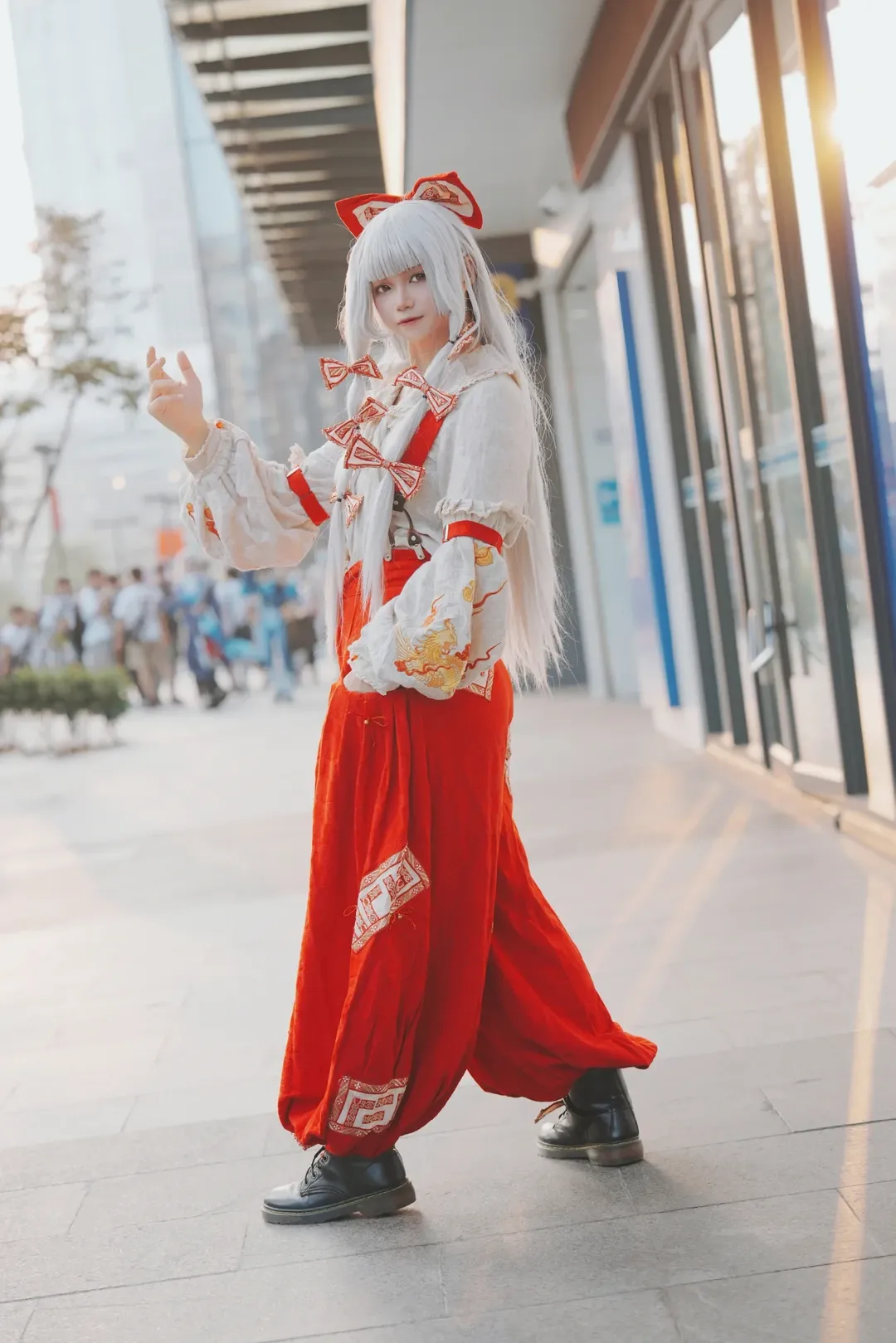 东方project, 漫展返图, cosplay分享, 藤原妹红cos, CICF漫展 - 第3张