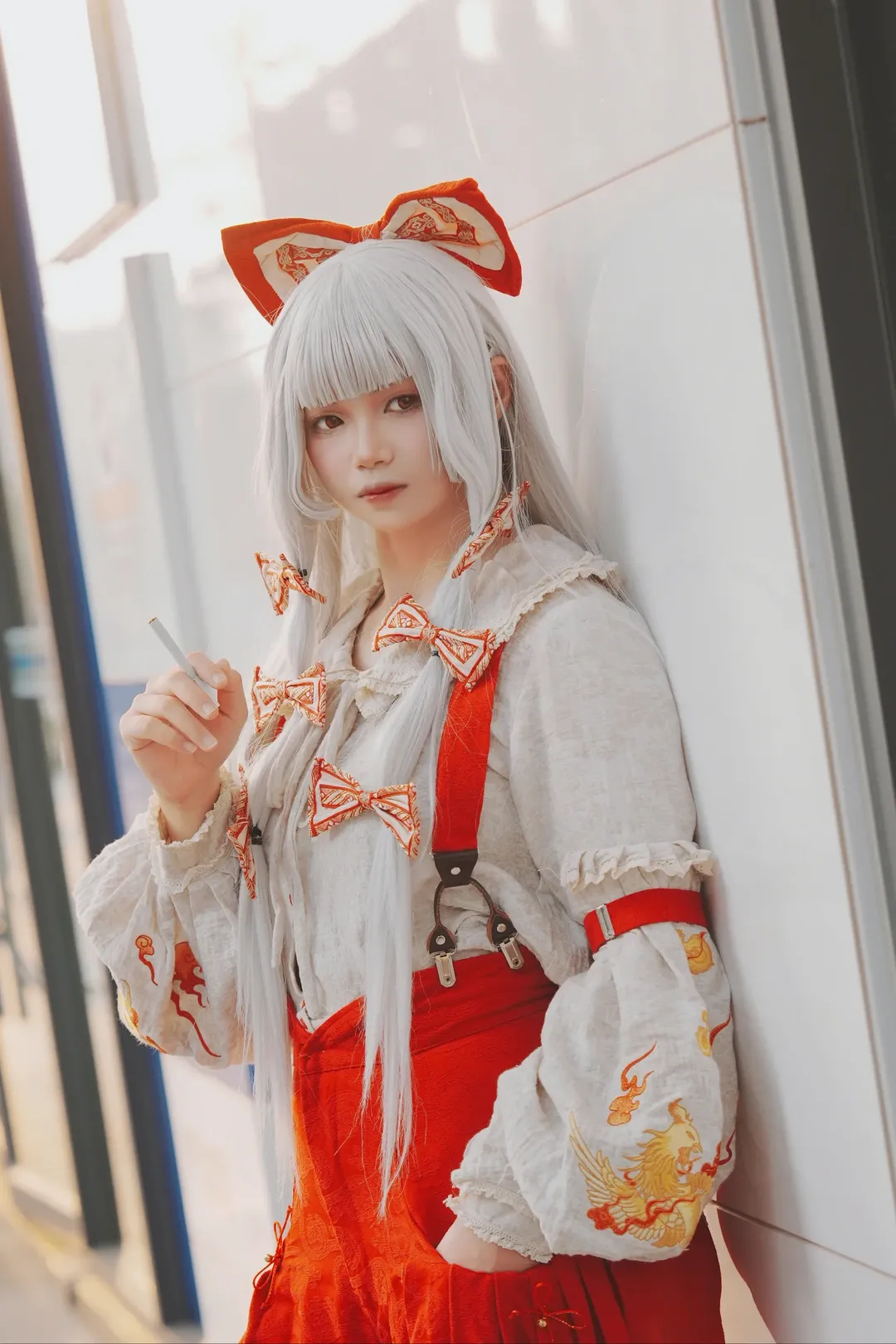 东方project, 漫展返图, cosplay分享, 藤原妹红cos, CICF漫展 - 第4张