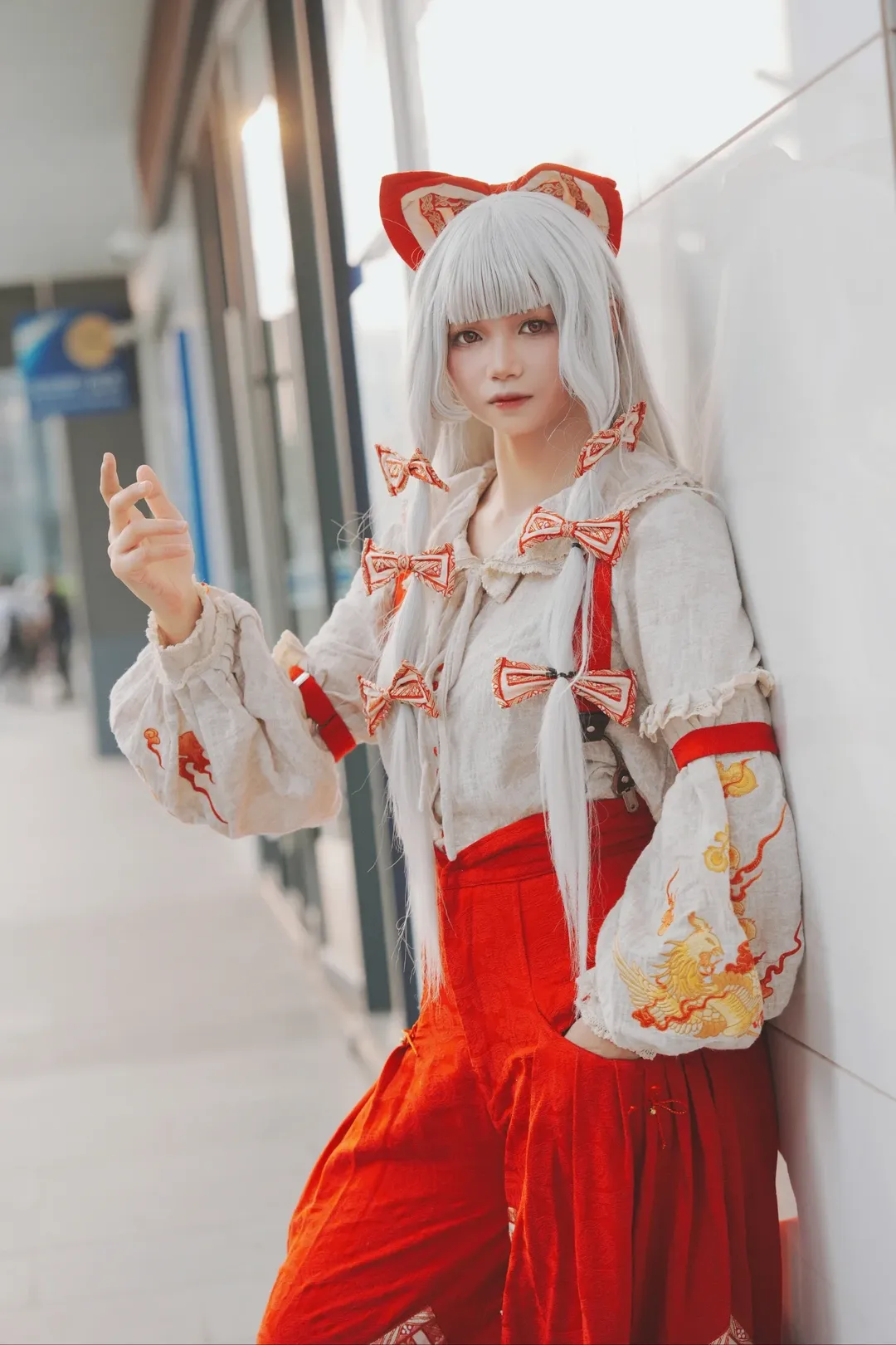 东方project, 漫展返图, cosplay分享, 藤原妹红cos, CICF漫展