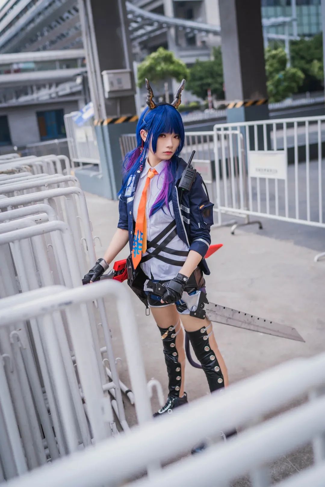 二次元, cosplay, 明日方舟, 人像摄影, 丝袜 - 第13张