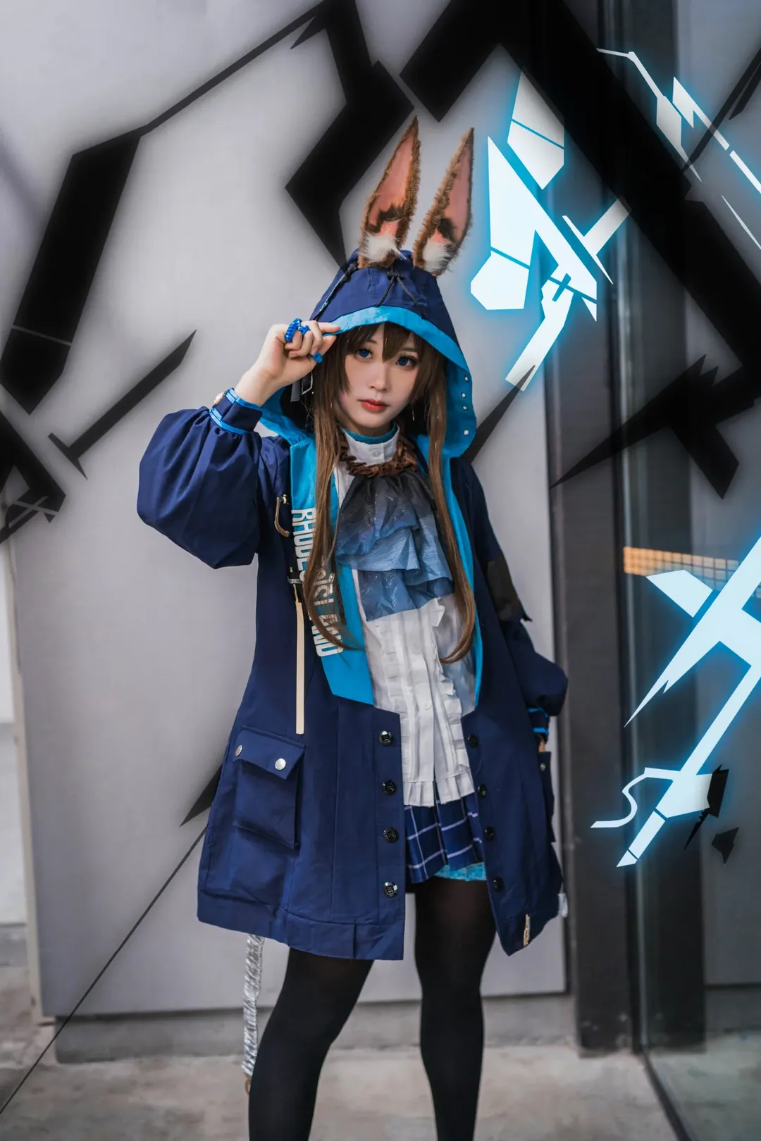 二次元, cosplay, 明日方舟, 人像摄影, 丝袜 - 第6张