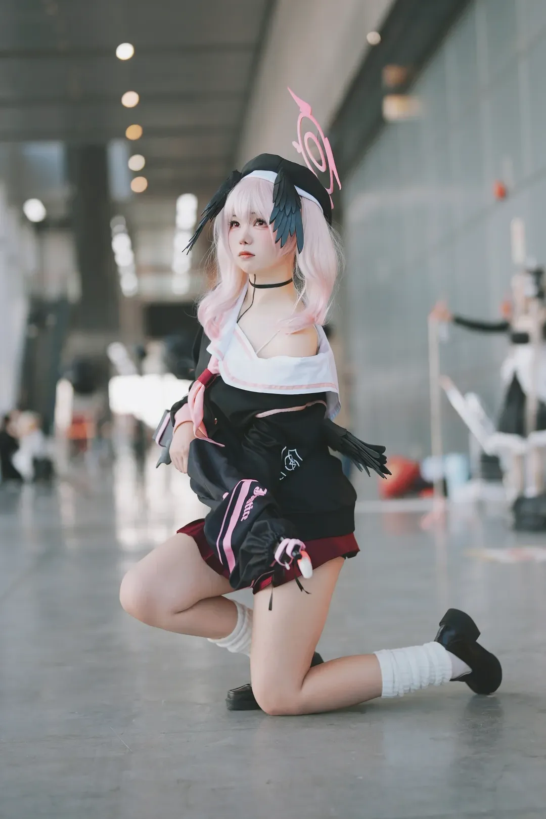 二次元少女, 蔚蓝档案, 萤火虫漫展, 下江小春cos, cosplay场照 - 第2张