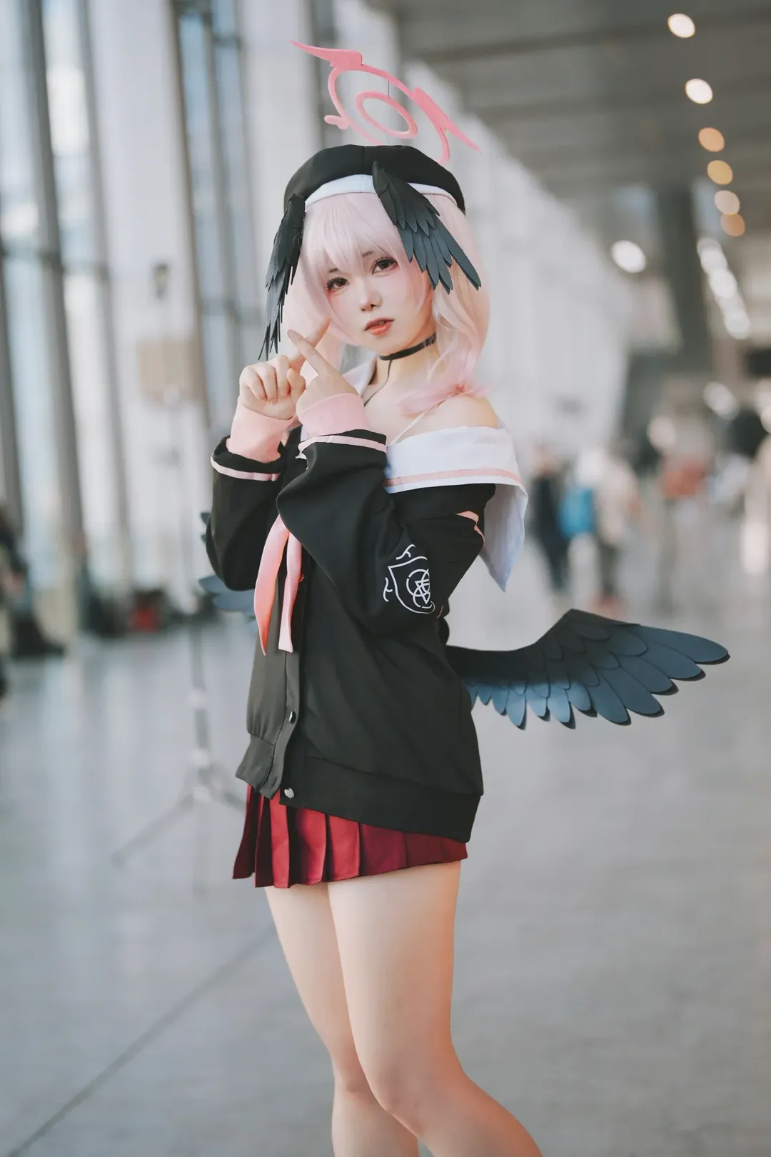 二次元少女, 蔚蓝档案, 萤火虫漫展, 下江小春cos, cosplay场照