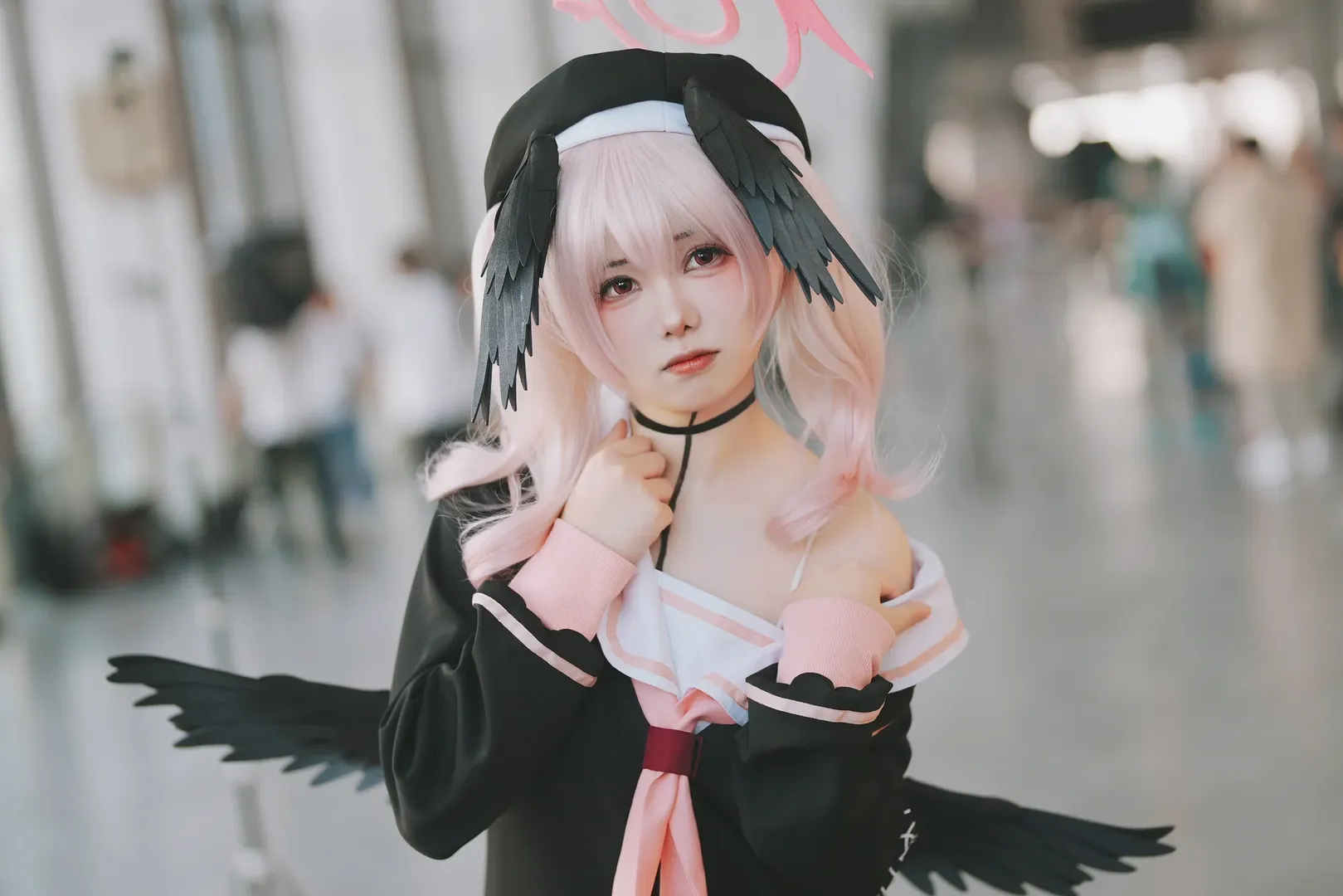 二次元少女, 蔚蓝档案, 萤火虫漫展, 下江小春cos, cosplay场照 - 第4张